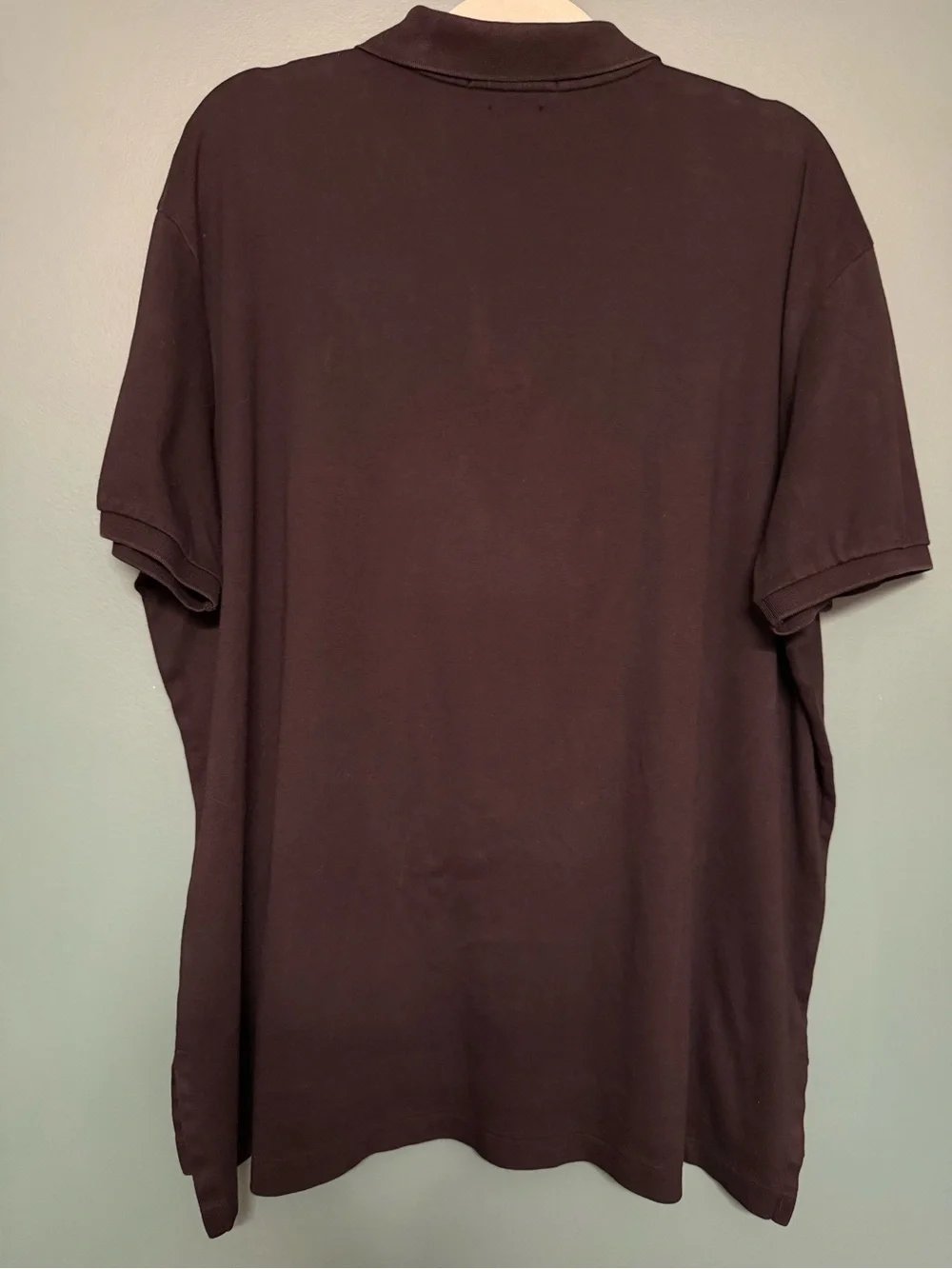 Polo Ralph Lauren Black Polo Shirt XXL Custom Fit Short Sleeve Embroidered Pony
